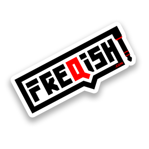 Freqish Logo Stickers